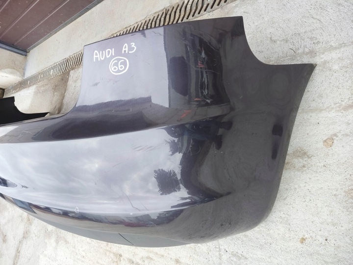 фото №7, Бампер задний audi a3 8p cabrio рестайлинг 09-12 цвет lz4x