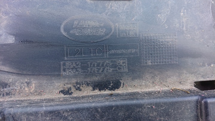 фото №9, Range rover velar динамический спойлер бампер переднее