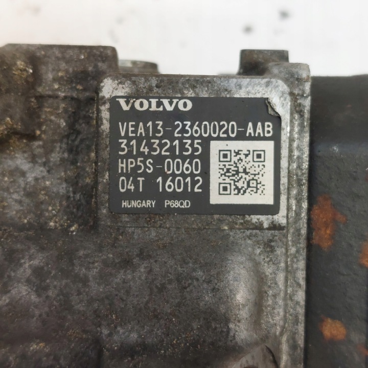 фото №10, Volvo v40 ii 2,0d d4204t14 насос паливна рейка  31432135 vea13-2360020-aab