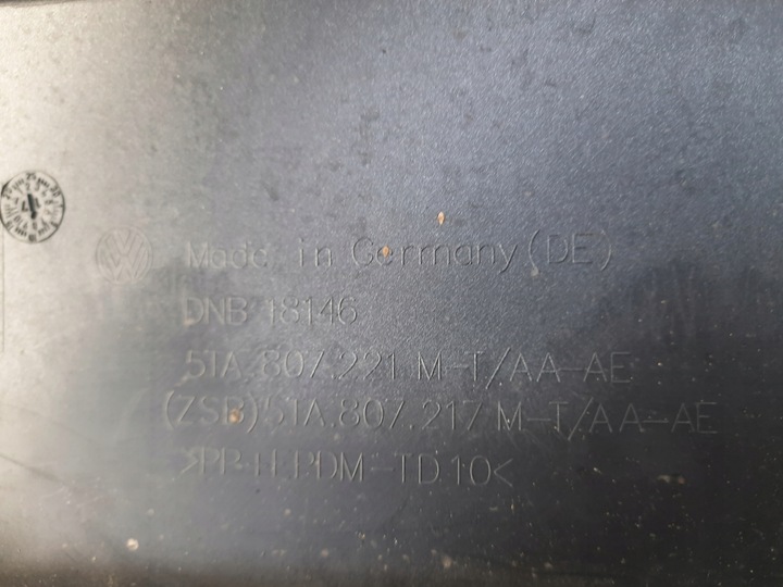 фото №6, Vw touran ii 5ta r line бампер переднее оригинал!