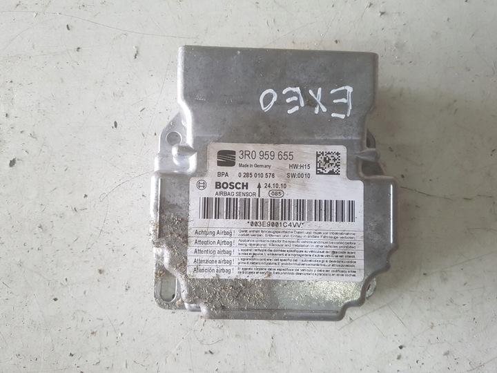 фото №1, Seat exeo 09-13r модуль датчик подушок подушка безпеки 3r0959655