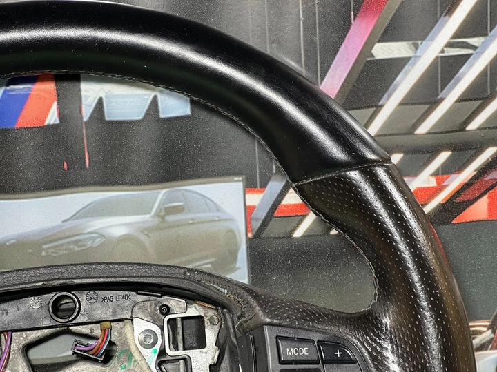 фото №9, Bmw 5 f10 f11 руль спортивная bicepsy podcięta кожа m набор европа