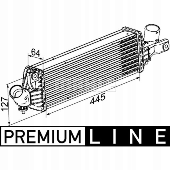 фото №1, Интеркулер almera ii primera p12 00-07 2.2 1.9