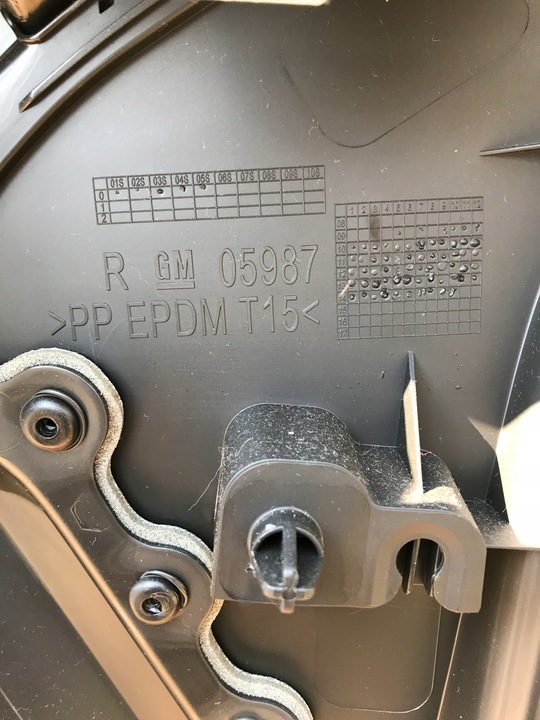 фото №6, Боковина двері правий перед opel meriva b 466229783