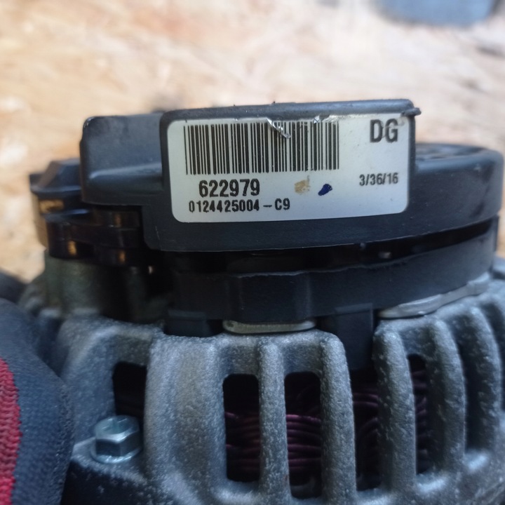 фото №3, Генератор opel vectra c 2.2 direct 0124425004