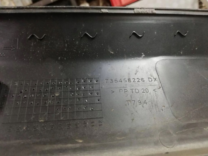 фото №6, Fiat деталь ii планка дверь правая зад