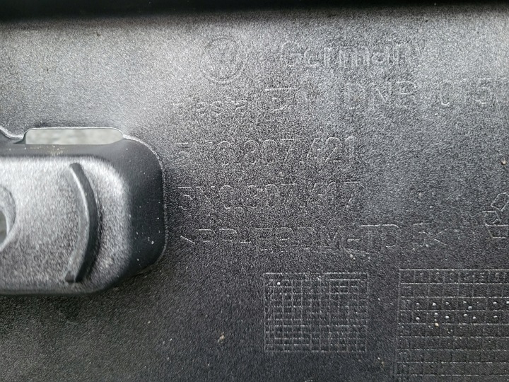 фото №8, Vw tiguan i рестайлинг бампер зад задний спойлер 5n0807421