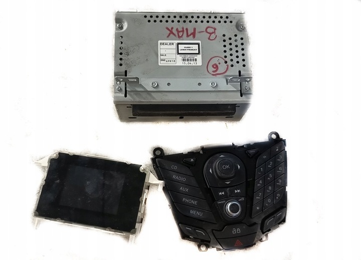 фото №1, Ford b-max 12r радио bm5t18c815pe дисплей c1bt18b955bd