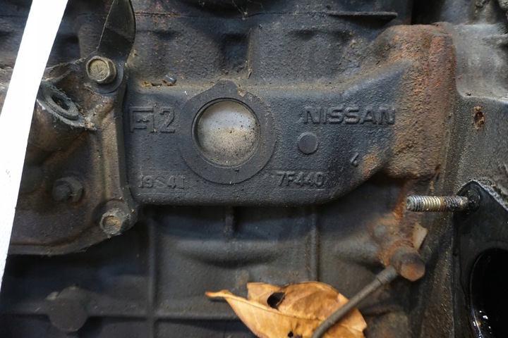 фото №12, Nissan terrano ii двигатель 2,7 tdi 125km 99r sprężanie 31-бар проверенный
