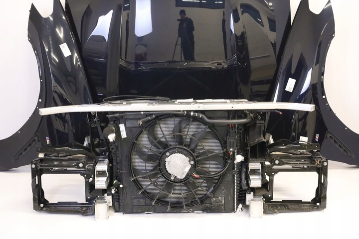 фото №10, Перед bmw x3 g01 x4 g02 lci рестайлинг капот бампер крыло led м-пакет 416