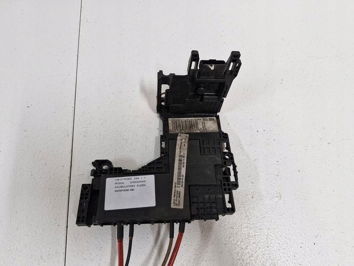 фото №6, Citroen ds4 1 i модуль блок керування акумулятора клема 9665878380