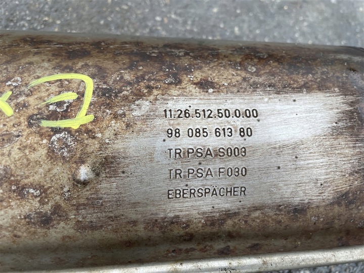 фото №11, Dpf fap каталізатор 2.0 bluehdi євро peugeot expert 3 iii 16-19r