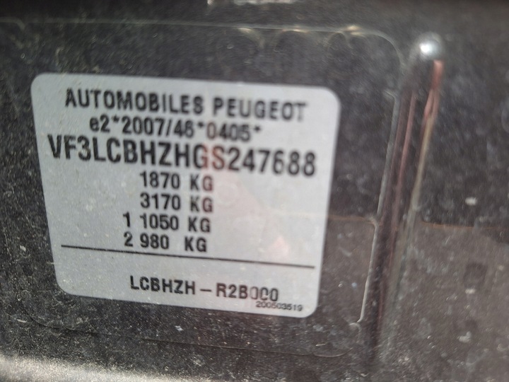 фото №12, Peugeot 308 ii 2 t9 14-21 sw универсал лампа правая зад задняя 9678093880