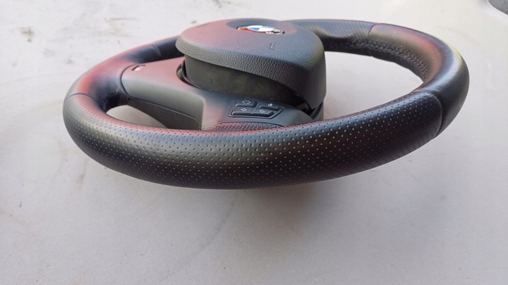 фото №8, Bmw e90 e91 e92 кермо м-пакет з подушка чорна шкіра sport оригінал