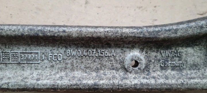 фото №6, A4 b9 8w важіль праві перед переднє 8w0407156a a5 8w