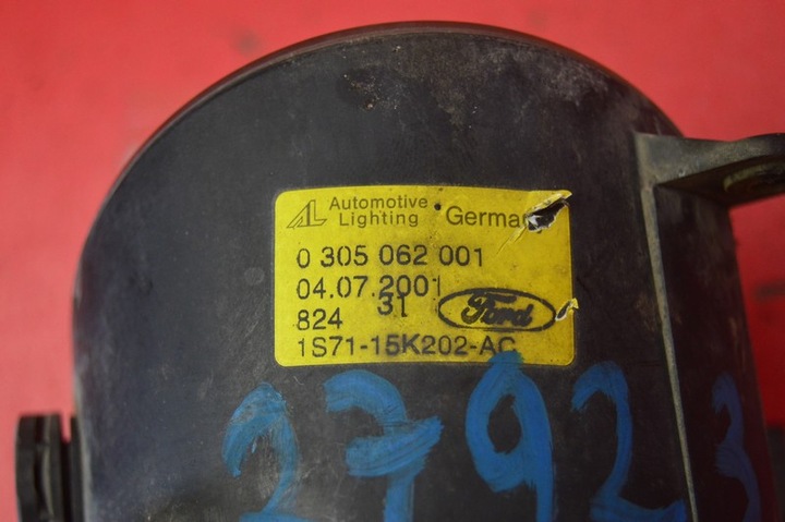 фото №7, Галоген лівий перед переднє 1s71-15k202-ac ford mondeo mk3 00-03