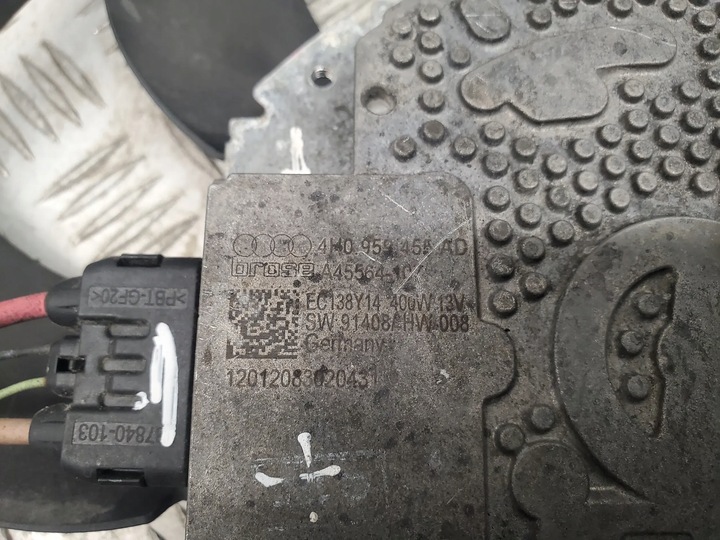 фото №5, Audi a6 s6 c7 4g 4h0959455ad з спереди вентиляторы