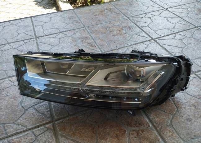 фото №8, Фара полный led audi q7 ii 4m 4m0 2015-2019 4m0941034 4m0941033