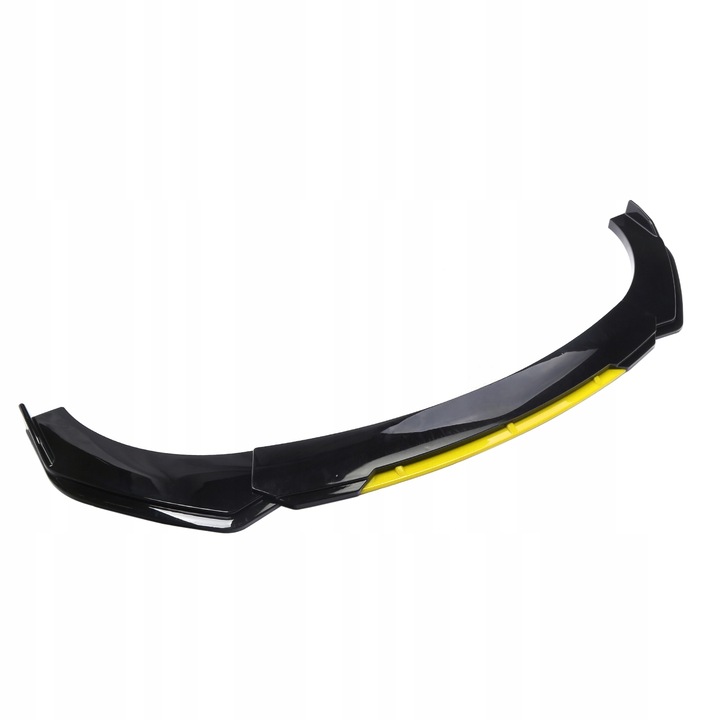 фото №1, Універсальний регульована накладка передньої бампера спліттер жовта