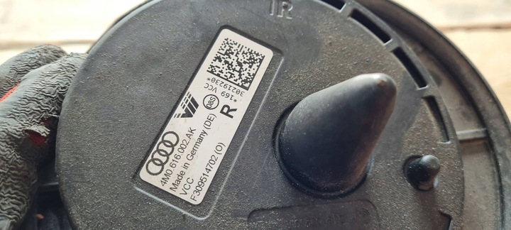 фото №8, Sq8 4m rsq8 q8 подушка повітряна подушка права праві зад 24r 4m0616002ak sq7 4m q7