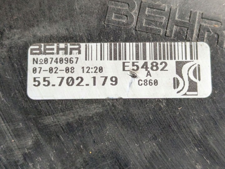 фото №6, Вентилятор охолодження радіатора (дифузор) opel corsa d 2008 13256567
