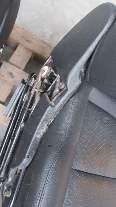 фото №10, Mercedes w212 сидіння сидіння оббивка сидіння шкіра універсал підігрів чорні