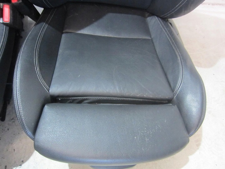 фото №12, Bmw x3 f25 сидіння диван обшивки м-пакет nevada чорна sport 52107255677