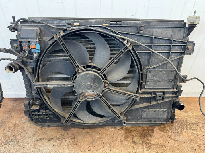 фото №13, Citroen jumpy iii 2016-2023 1.5 hdi pas переднє підсилювач радіатор