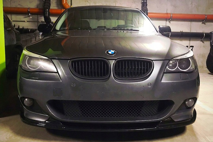 фото №8, Накладка бампера передньої do bmw 5 e60 e61 2003-2010 mtech м-пакет