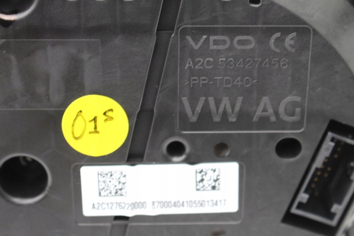 фото №6, Vw golf 7 fl gti приборы спидометр бензин 5g1920856c манометр спидометр 5g1 920