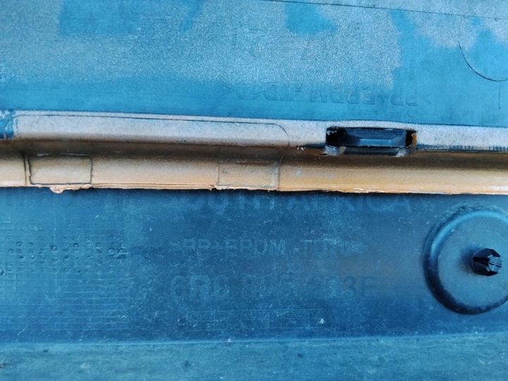 фото №12, Vw polo 6r cross бампер перед 2010 передній 6r0805903e омивачі датчики
