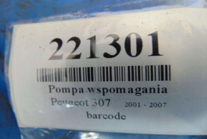 фото №8, Peugeot 307 sw 2.0hdi насос гидроусилитель электрический 114482c