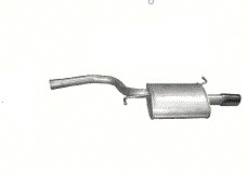 фото №1, Глушник кінцевий audi a4 b6 poj.2,0 00-05r.