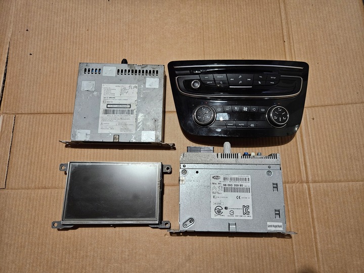 фото №1, Радіо навігація дисплей peugeot 508 рестайлінг 14r-