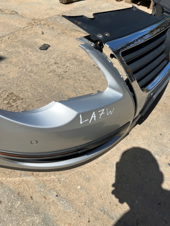 фото №10, Vw passat b6 рестайлинг бампер перед передний комплектный pdc lakier-la7w