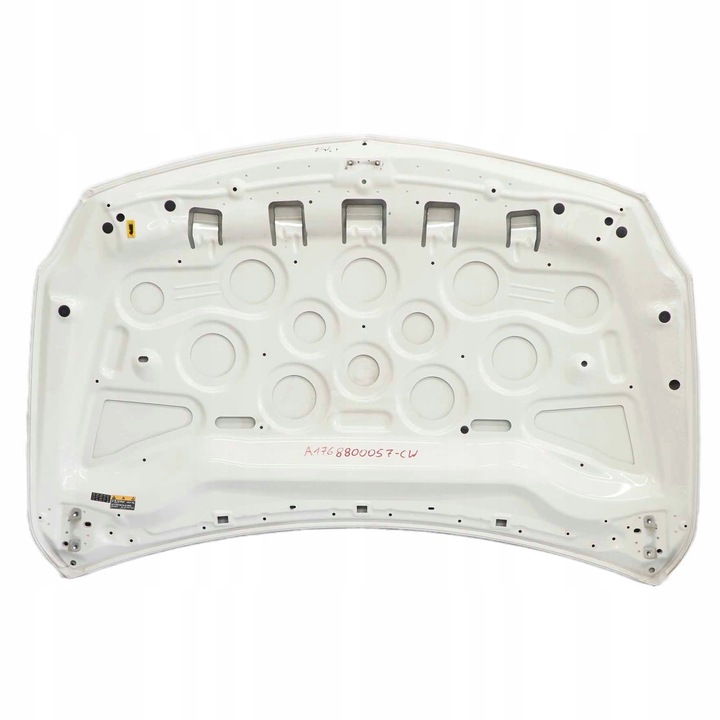фото №15, Mercedes w176 капот двигателя calcite белый - 650