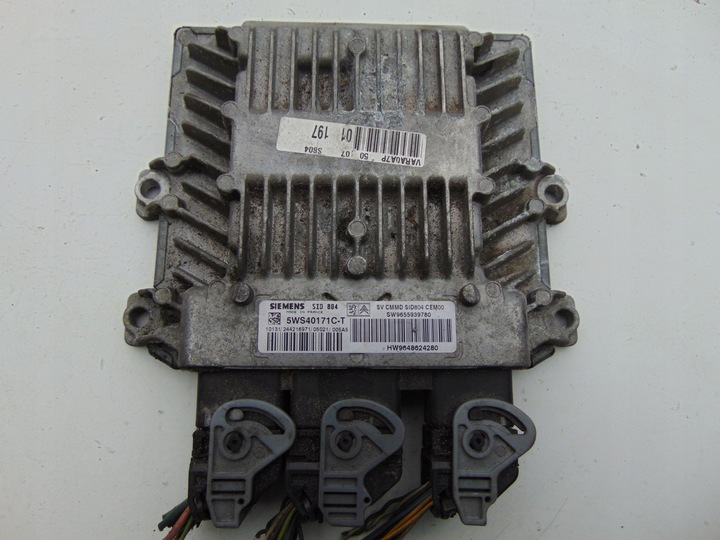 фото №1, Комп'ютер 5ws40171c-t 9655939780 sid 804 citroen