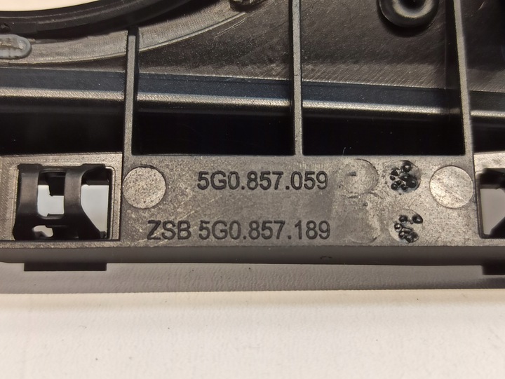 фото №3, Рамка приладів golf vii 5g0857059