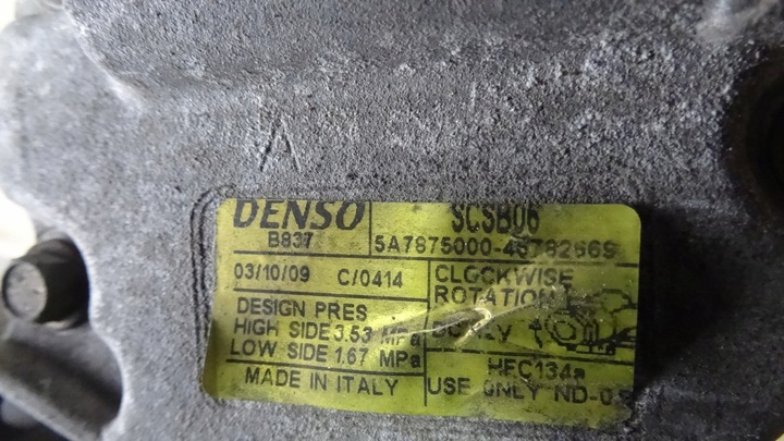 фото №9, Punto ii рестайлинг 1.2 8v компрессор компрессор кондиционера 5a7875000-46782669