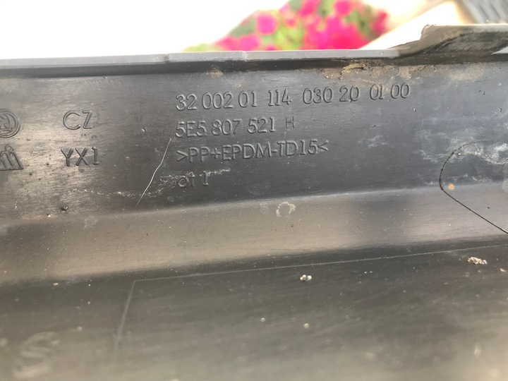 фото №16, Спойлер бампера зад skoda octavia iii sedan 4xpdc 5e5807521