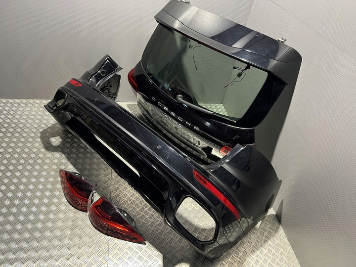 фото №10, Кришка кришка багажника зад porsche cayenne s ii 7p5 рестайлінг 2014-2017 lc9x