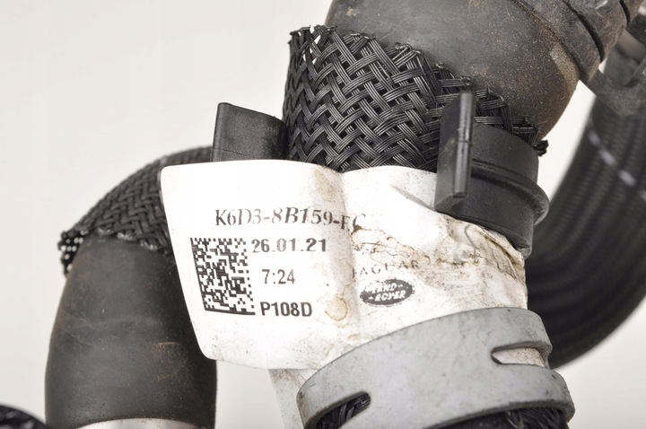 фото №7, Land rover discovery l462 труба шланг води k6d3-5h372-ac 21r