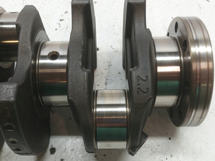 фото №11, Wał коленчатый bk2q6303-aa 2.2 tdci ford transit custom i 2012-