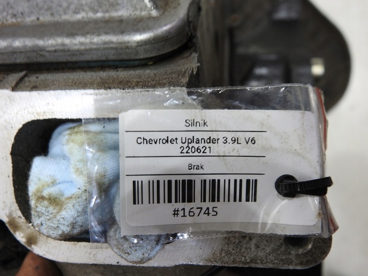 фото №11, Двигатель 189 tys. km chevrolet uplander 3.9 v6 lgd