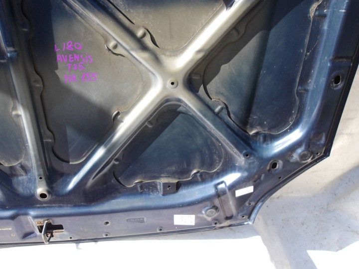 фото №10, Капот кришка двигуна toyota avensis t25 155