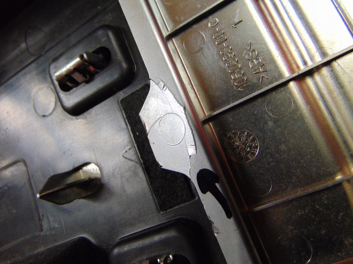 фото №12, Tesla x защита накладка порога багажника зад 1035994-00-c