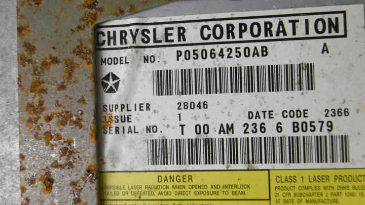 фото №6, Проигрыватель dvd jeep grand cherokee iii wk