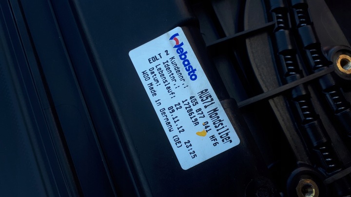 фото №13, S6 c7 4g a6 люк люк чёрный sedan