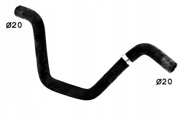 фото №2, Sasic шланг нагревателя renault megane ii scenic ii