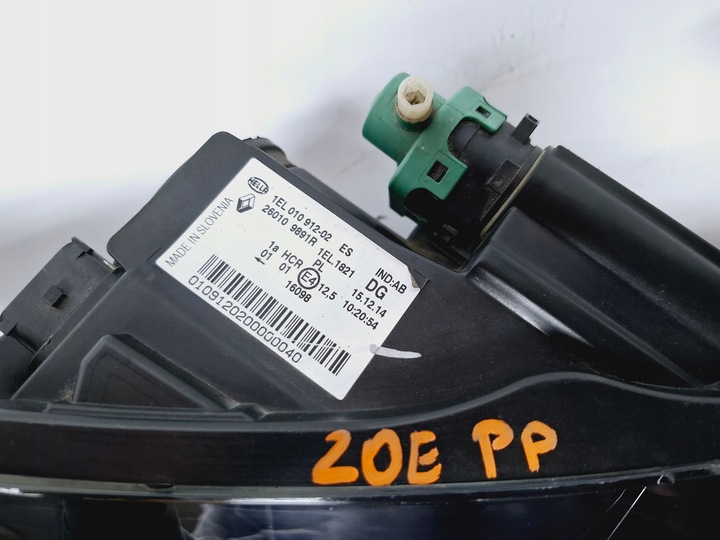 фото №6, Лампа права передня правий перед renault zoe i 2012-2019 #8699